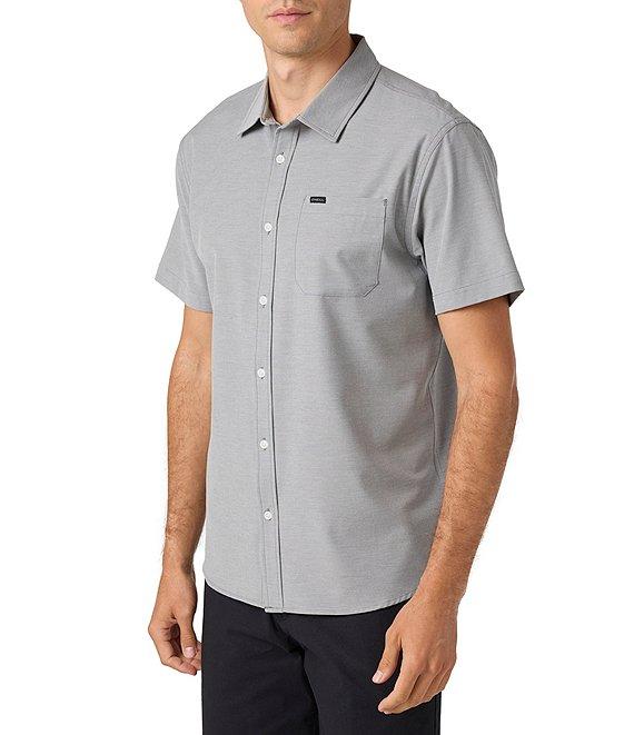 O'Neill Checked Hybrid Standard Fit Short Sleeve Woven Shirt Product Image