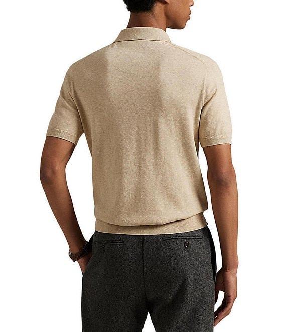 Polo Ralph Lauren Cotton Polo-Collar Sweater Product Image