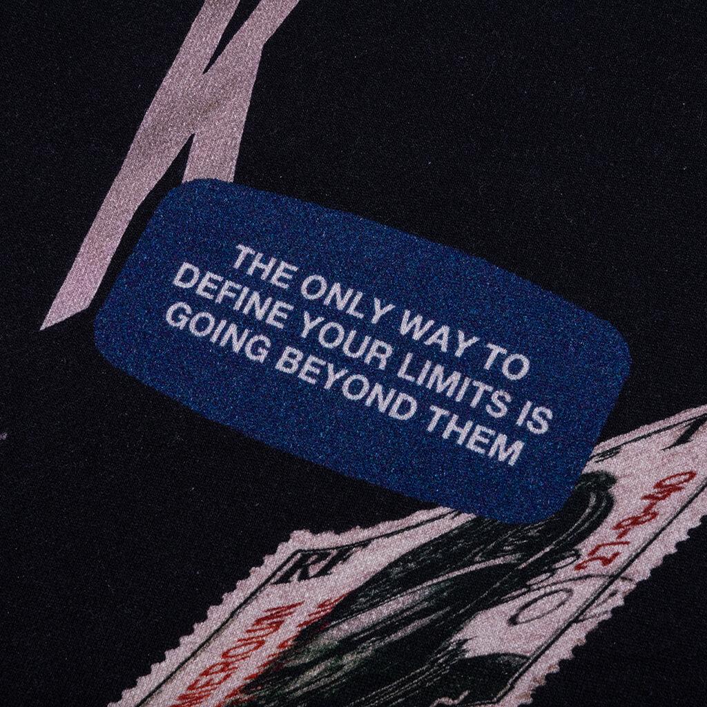 Collage Crewneck - Black Male Product Image