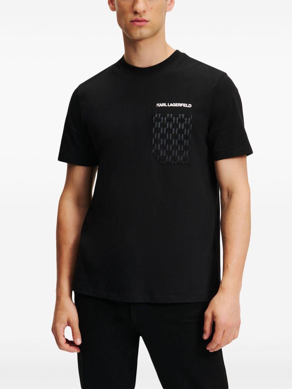 monogram-pocket T-shirt Product Image