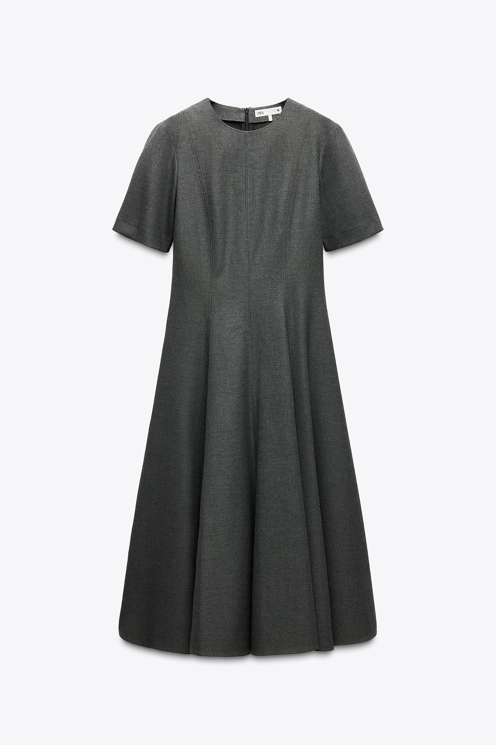 GODETS MIDI DRESS ZW COLLECTION Product Image