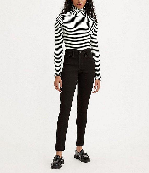 Levi's® 721 High Rise Black Skinny Jeans Product Image