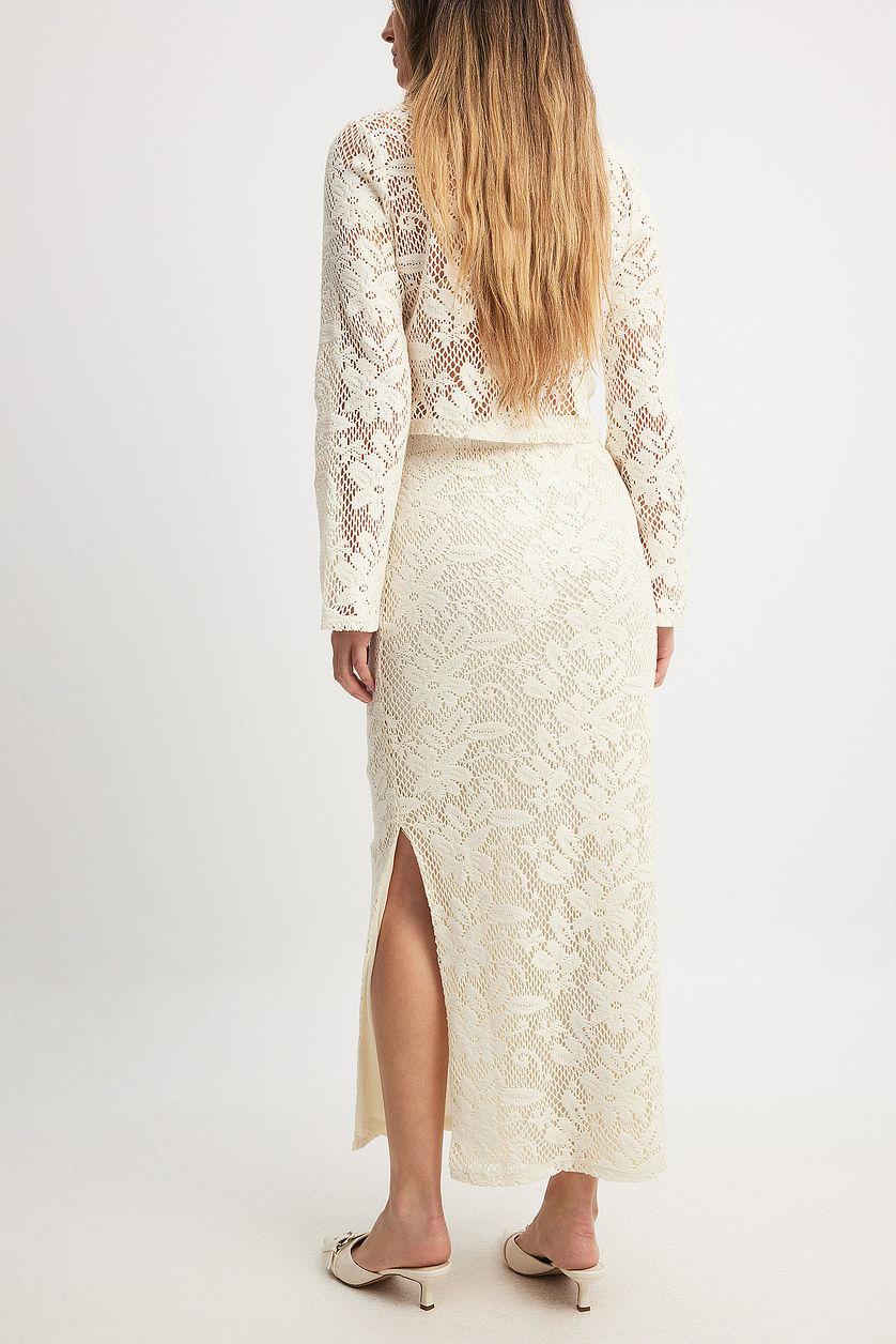 Crochet Maxi Skirt Product Image