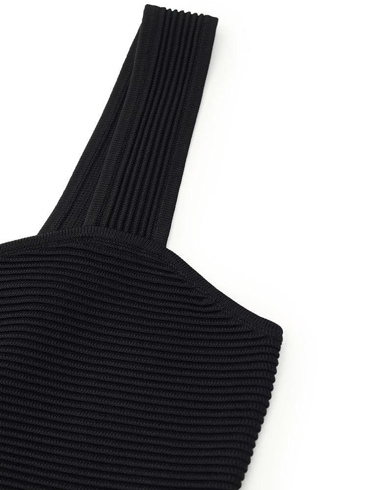 Crossover Women Knitted Tank Top Product Image