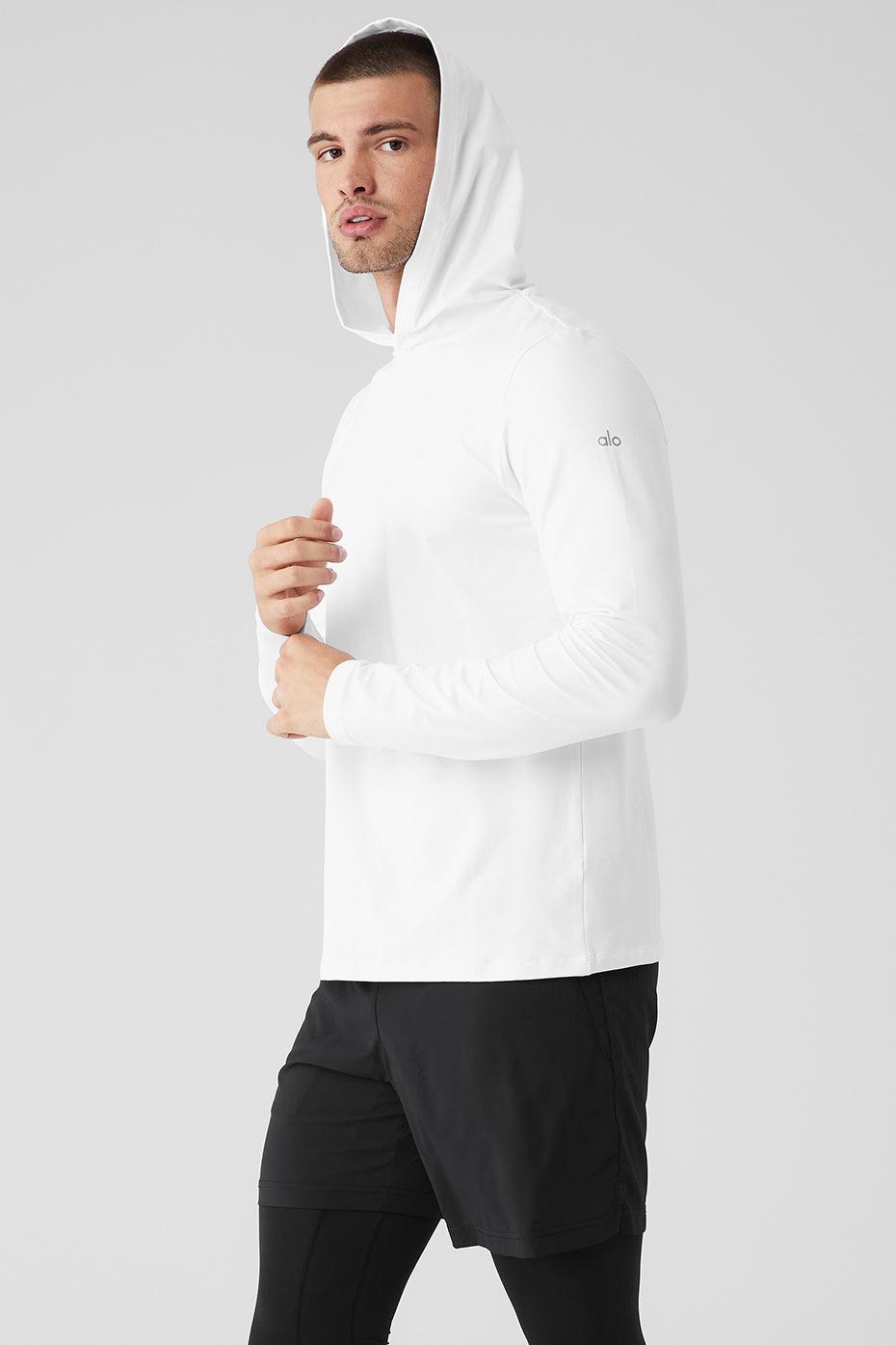 ALO | Conquer Reform Long Sleeve With Hood Top Product Image