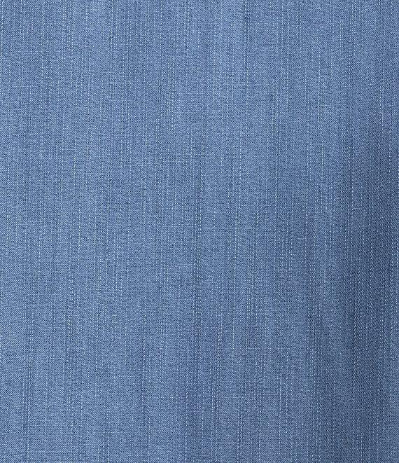 Tommy Bahama Chambray O'Lei Lace Up 3/4 Sleeve Dress Product Image