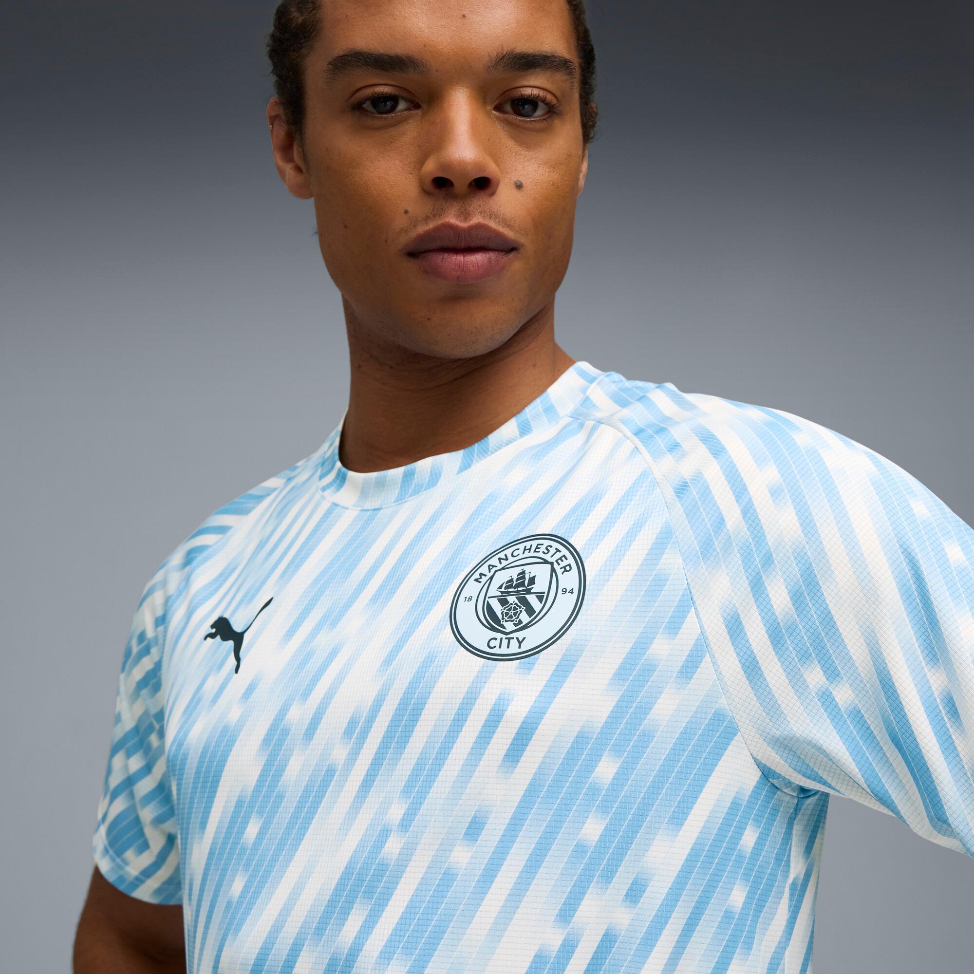 Manchester City Men's Soccer Warm-Up Jersey Product Image