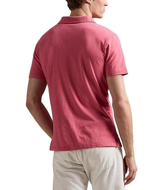 Polo Ralph Lauren Short Sleeve Linen-Blend Jersey Polo Shirt Product Image