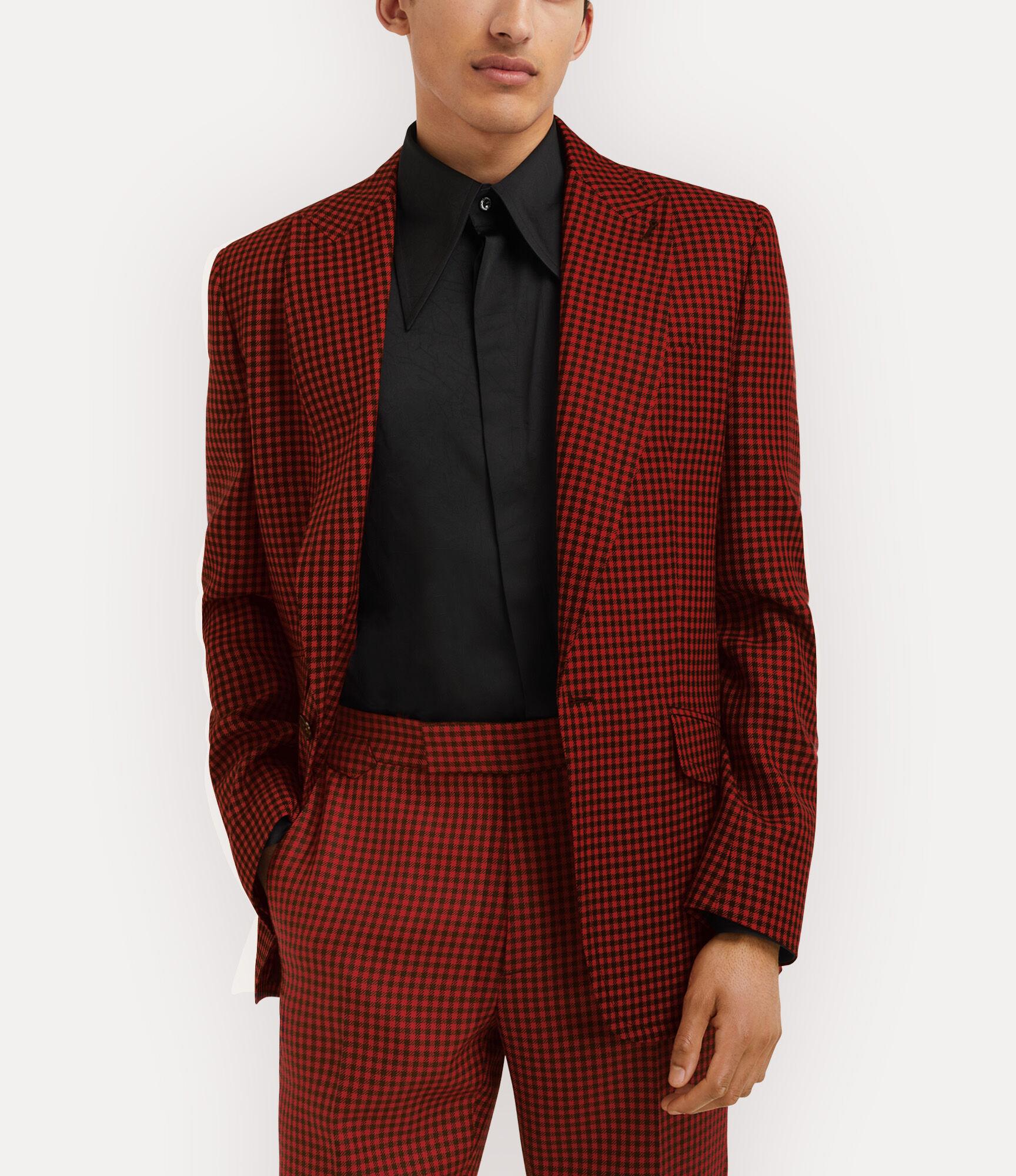 PCFG Linen & Cotton Blend Shiny Woven Men Blazer Jacket Product Image