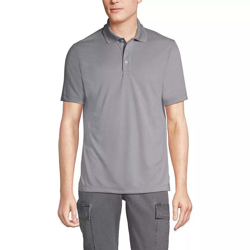 Big & Tall Lands' End School Uniform Solid Active Polo, Men's,  Product Image