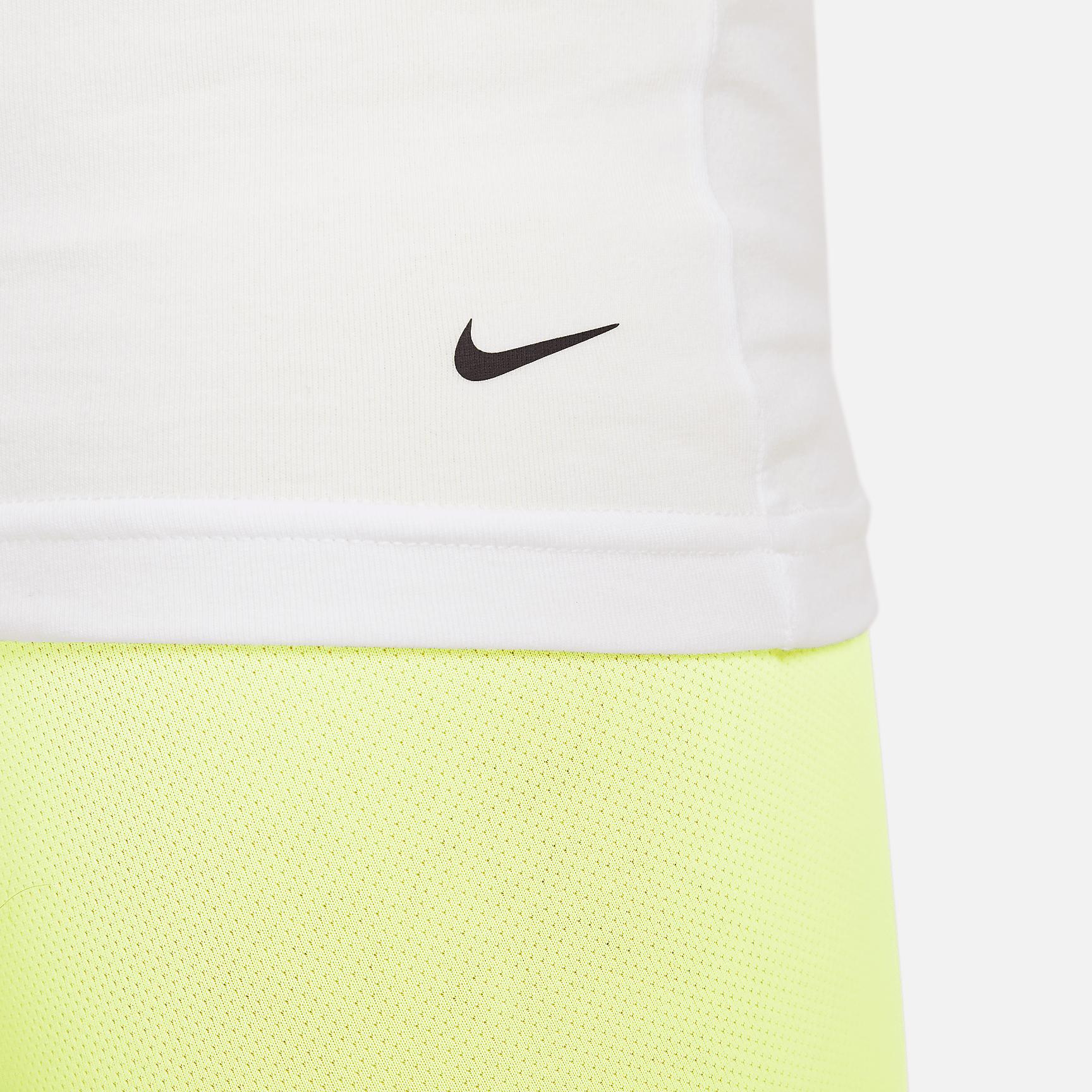 Nike Men's Dri-FIT Essential Cotton Stretch Slim Fit Tank Top Undershirt (2-Pack) Product Image