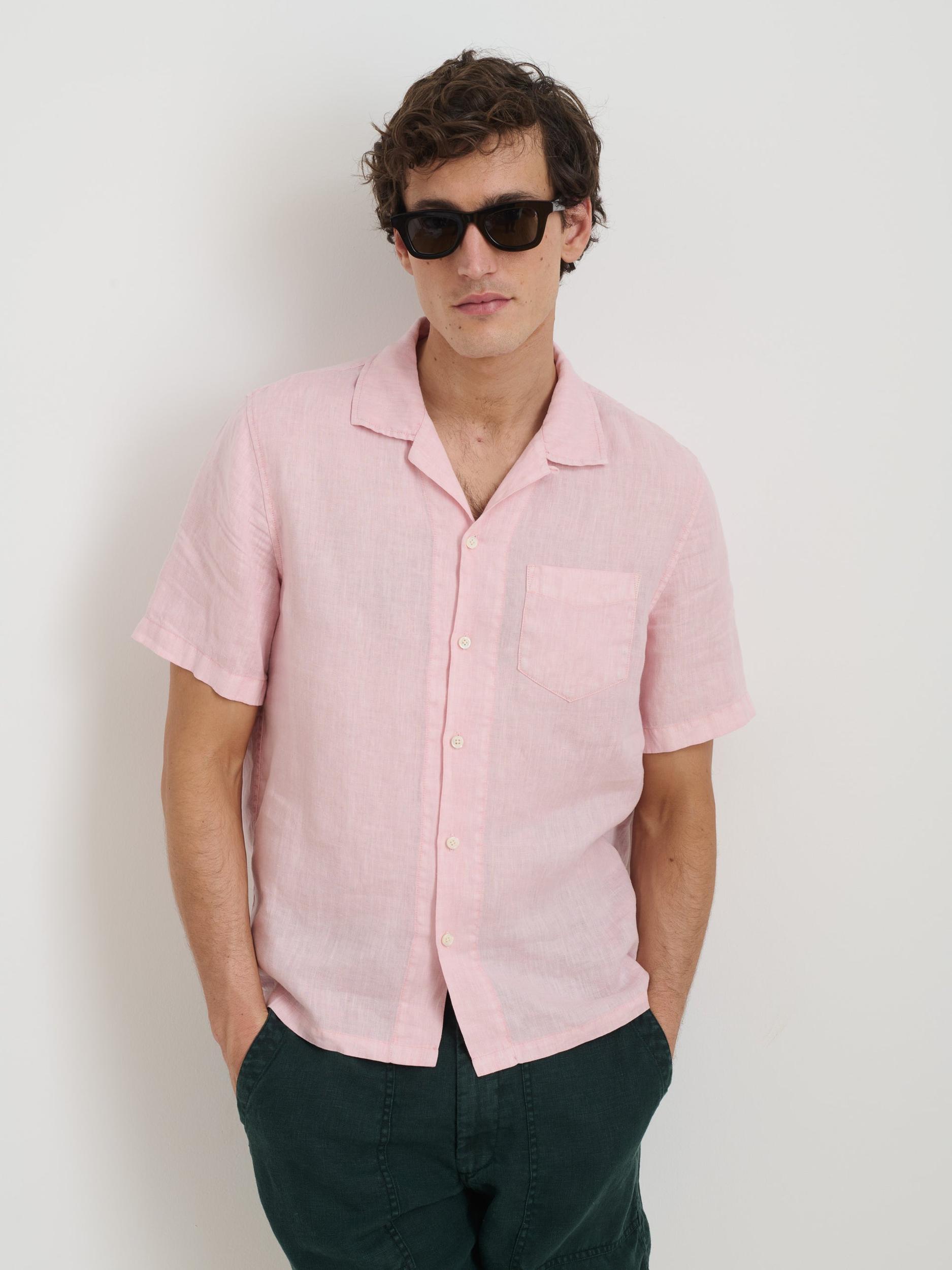 Garment Dyed Pull On Field Short In Linen Product Image