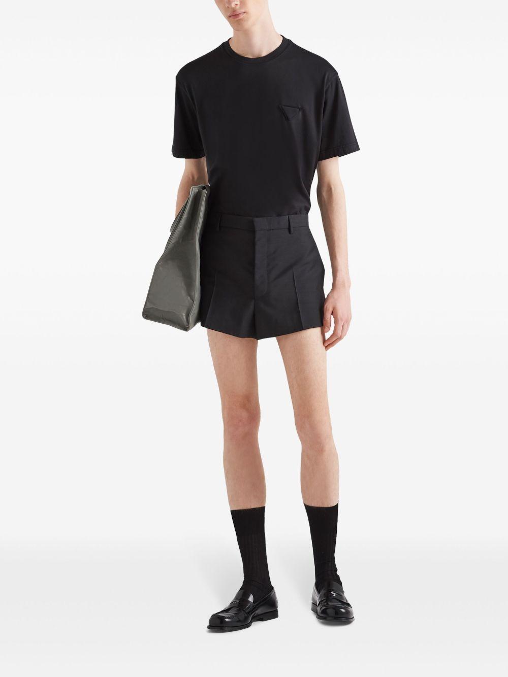 logo-patch cotton T-shirt Product Image