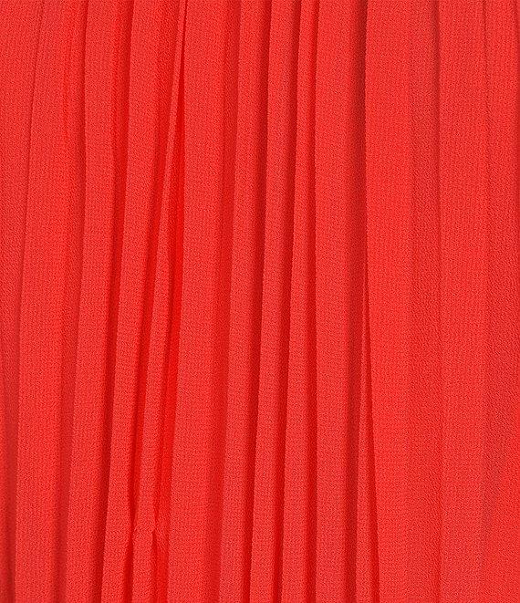 Marina Sleeveless Halter Neck Pleated Jumpsuit Product Image