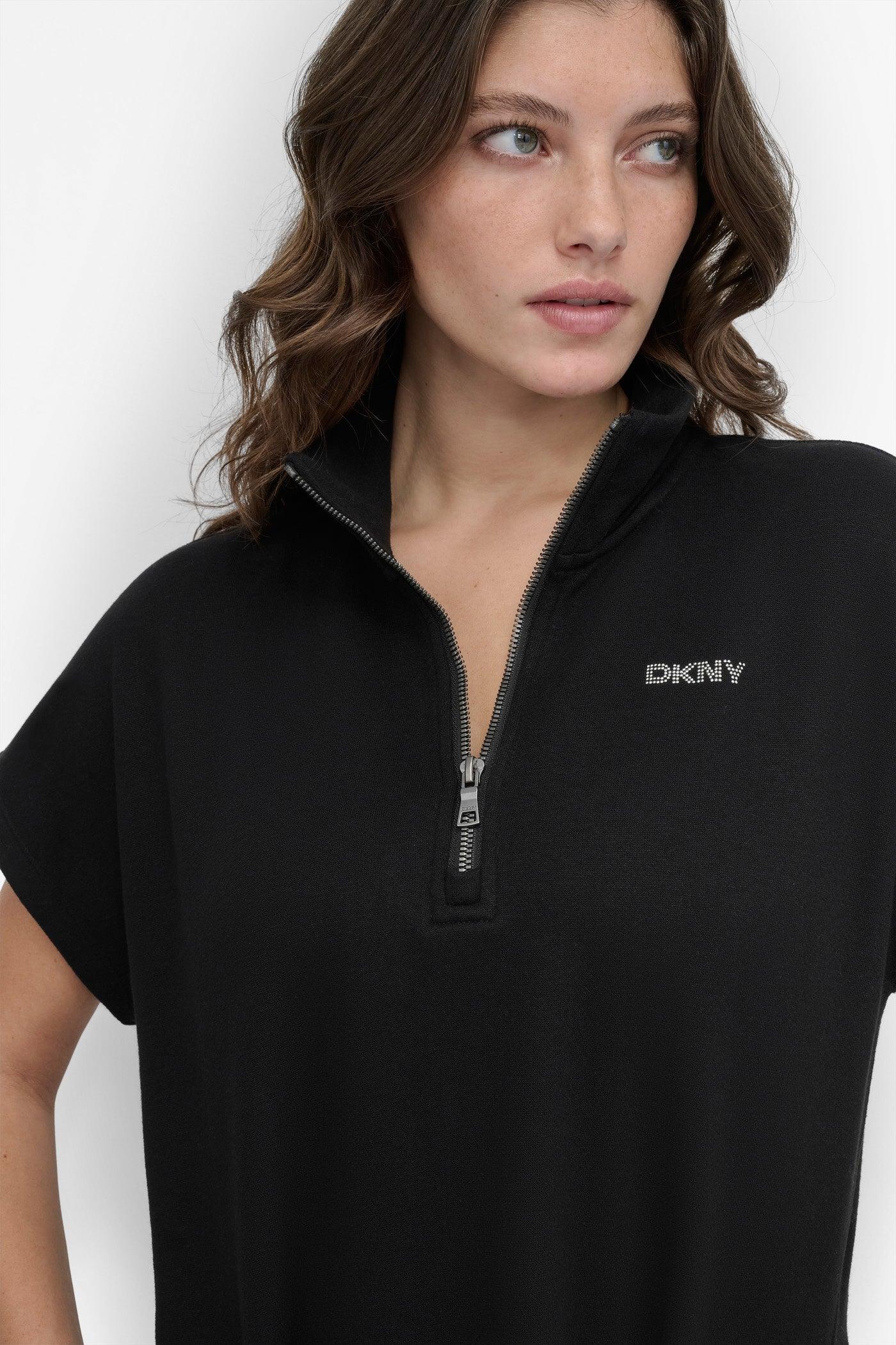 HALF-ZIP MINI SNEAKER DRESS Product Image