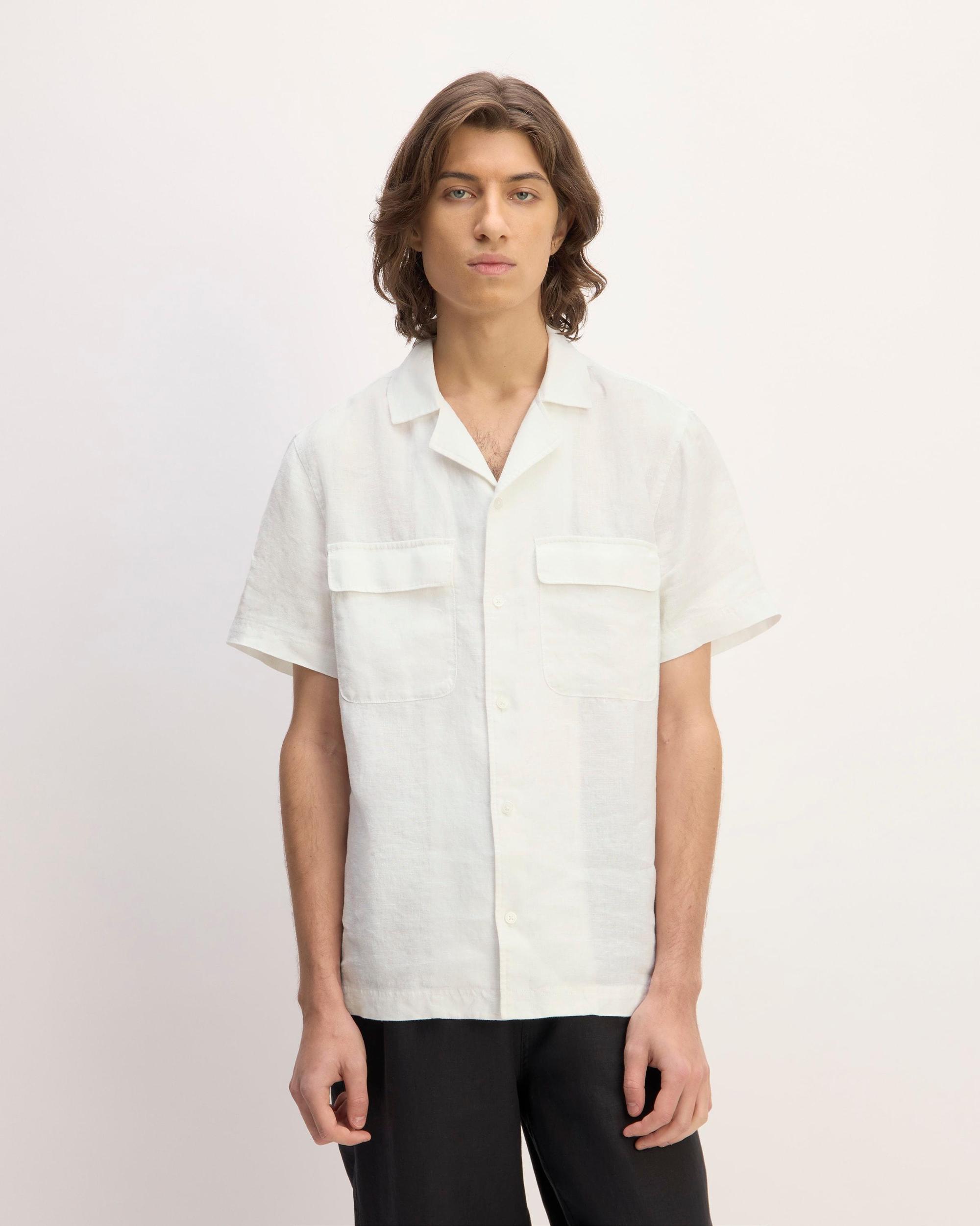 Mens Resort Shirt in Linen by Everlane Product Image
