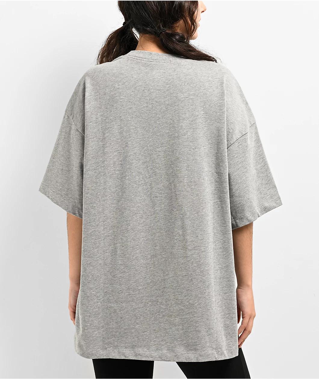 Nike Sportswear Essential Grey Boxy T-Shirt Product Image