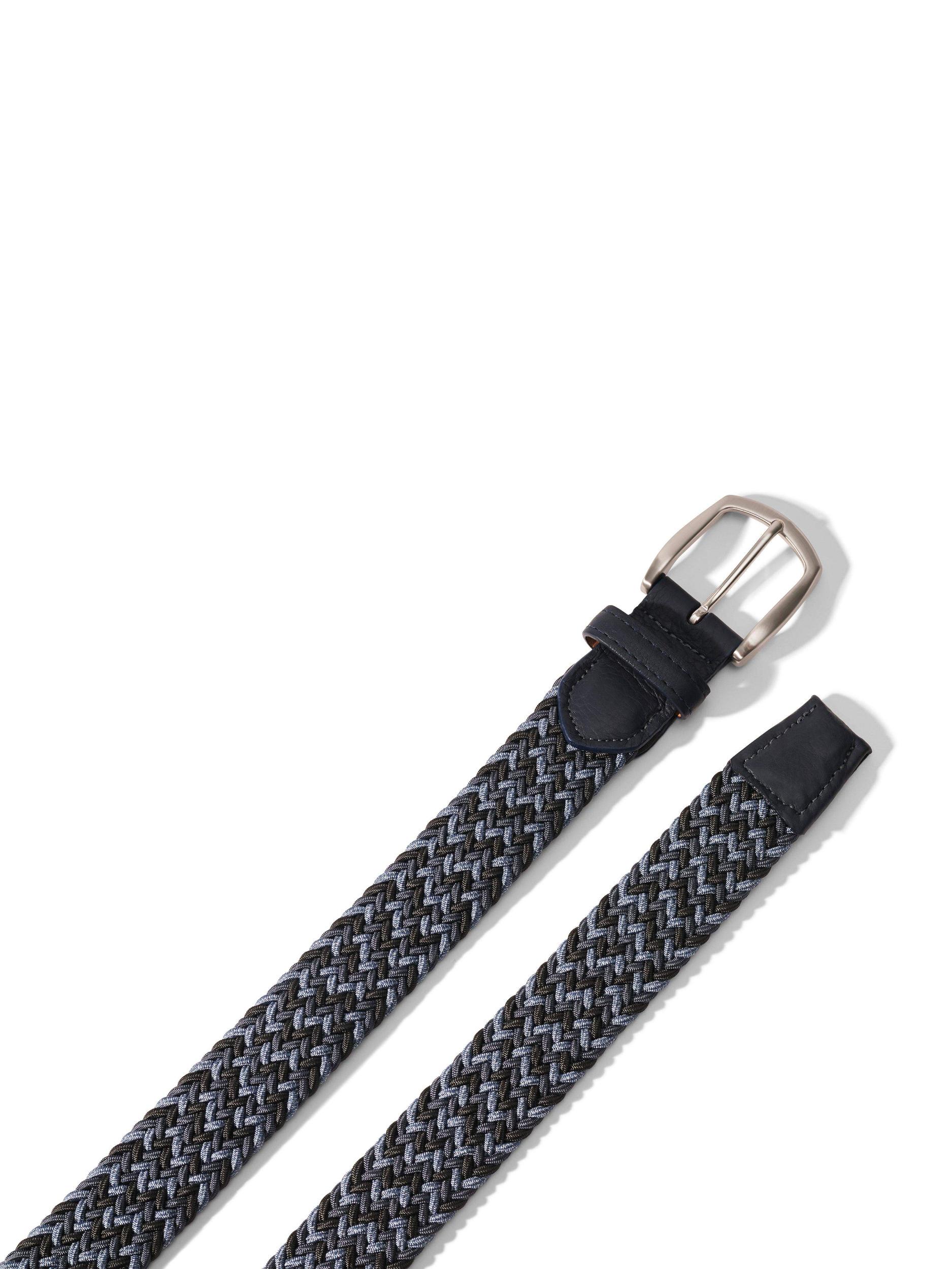 Stretch Woven Belt - Cerulean Mix Male Product Image