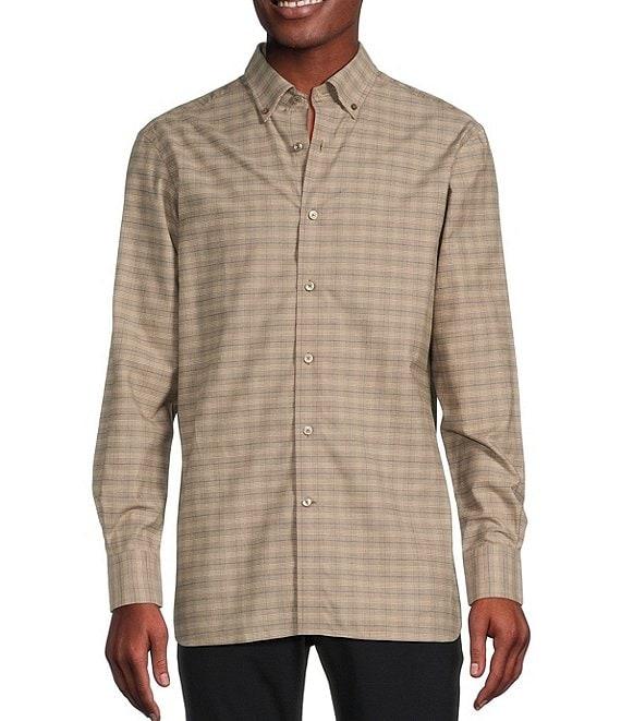 Daniel Cremieux Signature Label Plaid Long Sleeve Woven Shirt Product Image