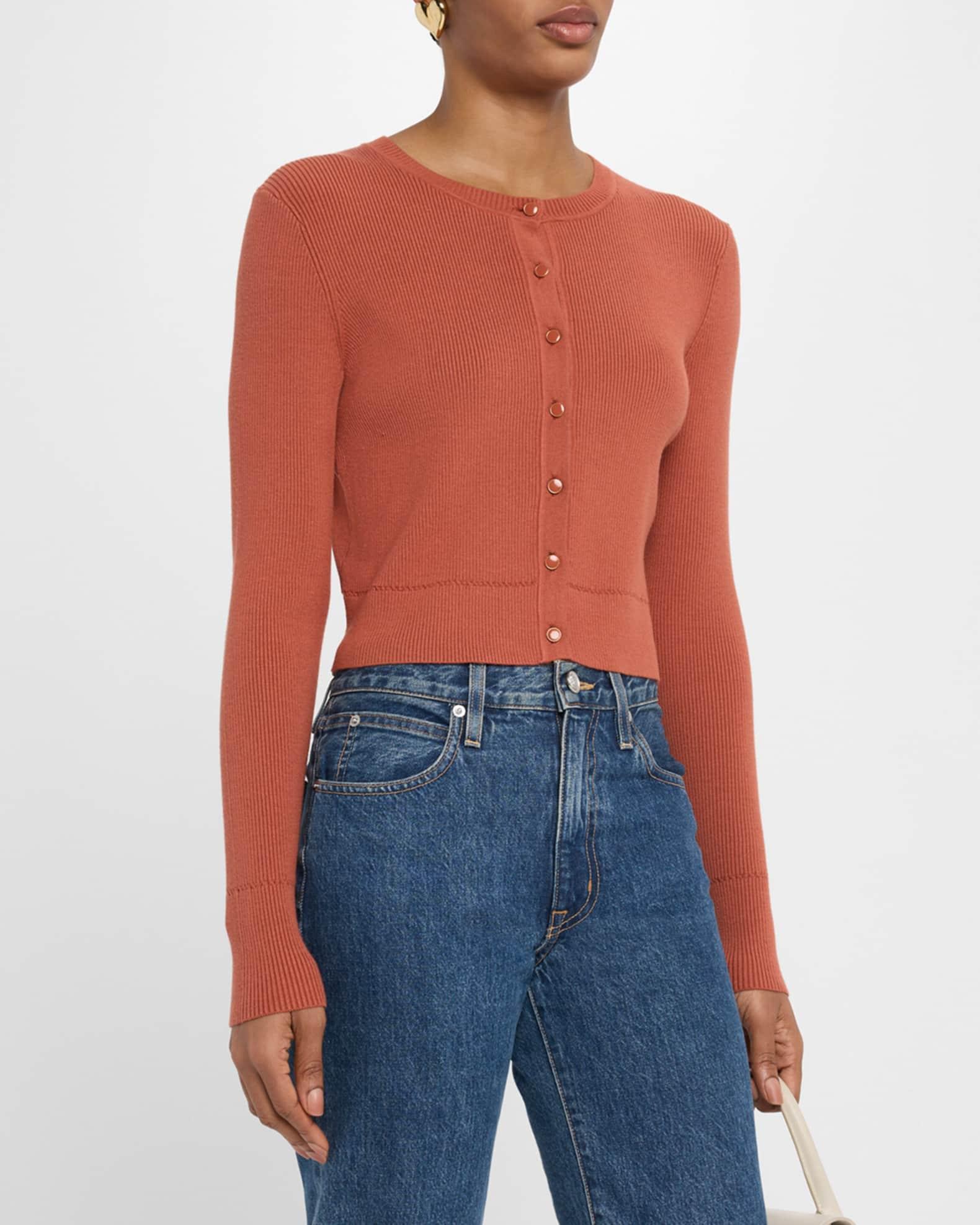 Zoe Classic Cropped Cardigan Product Image