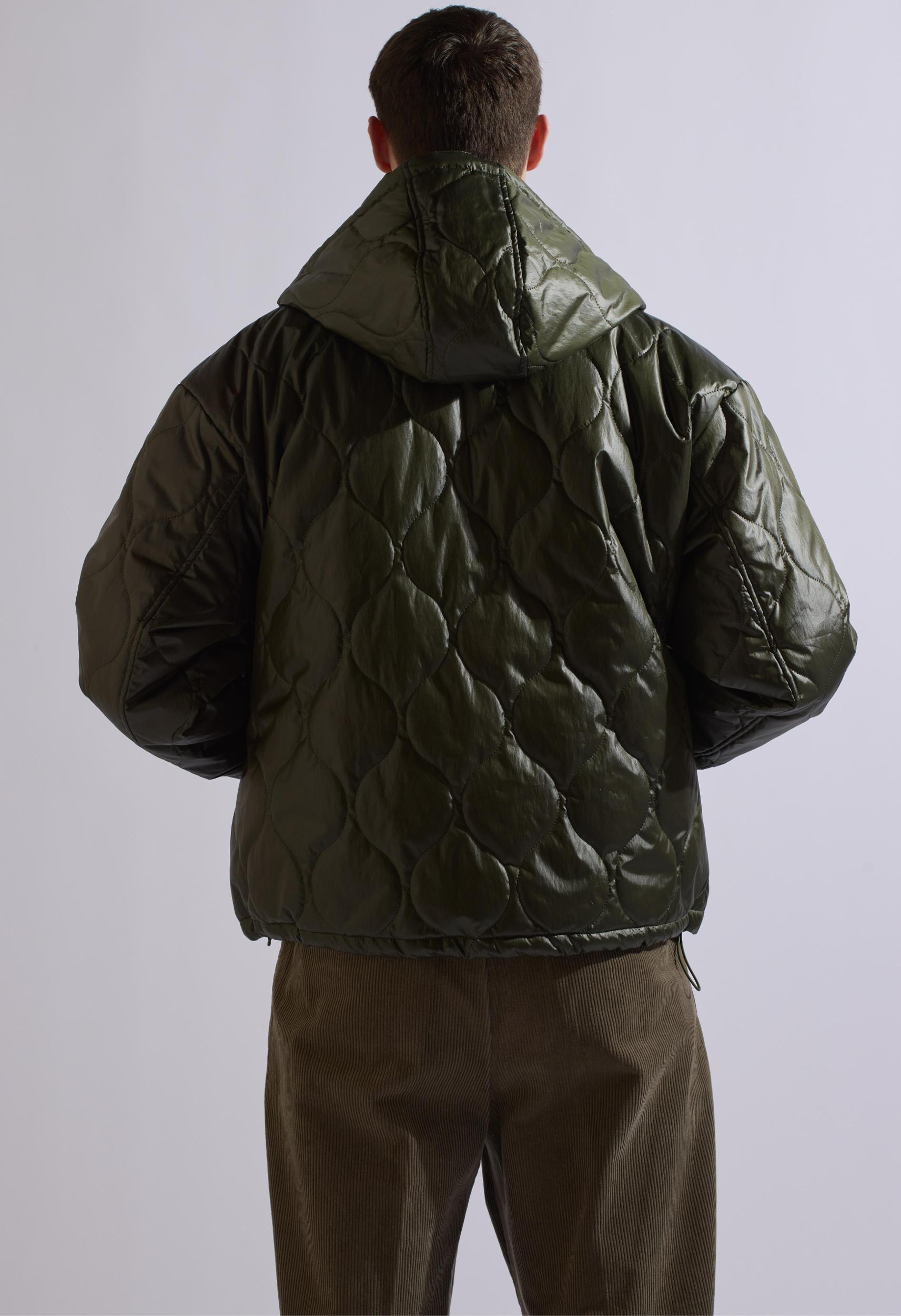 Puffer Coat Green Product Image