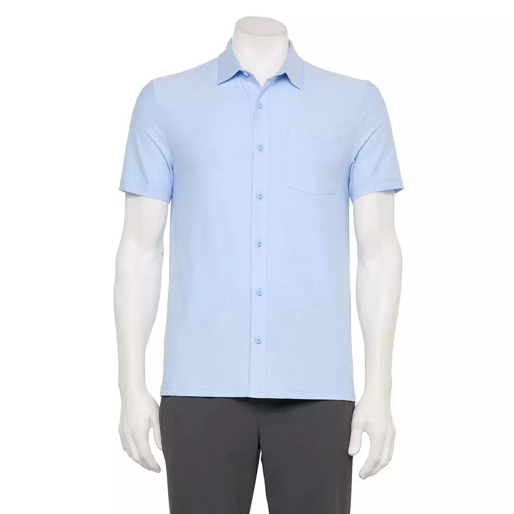 Men's FLX Wander Button Down Polo,  Product Image