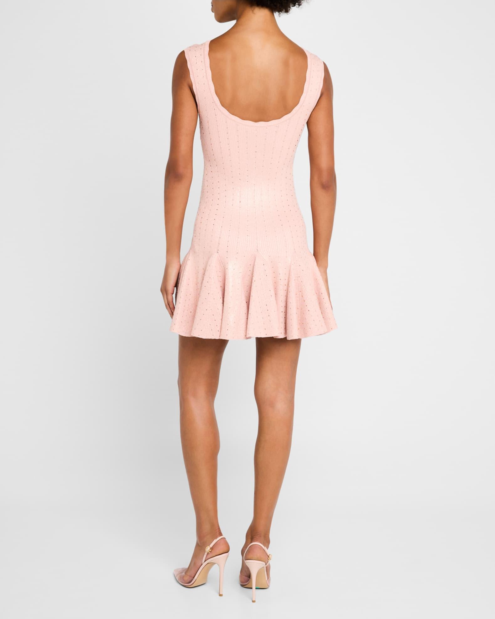 Maryanne Metallic Knit Mini Dress Product Image