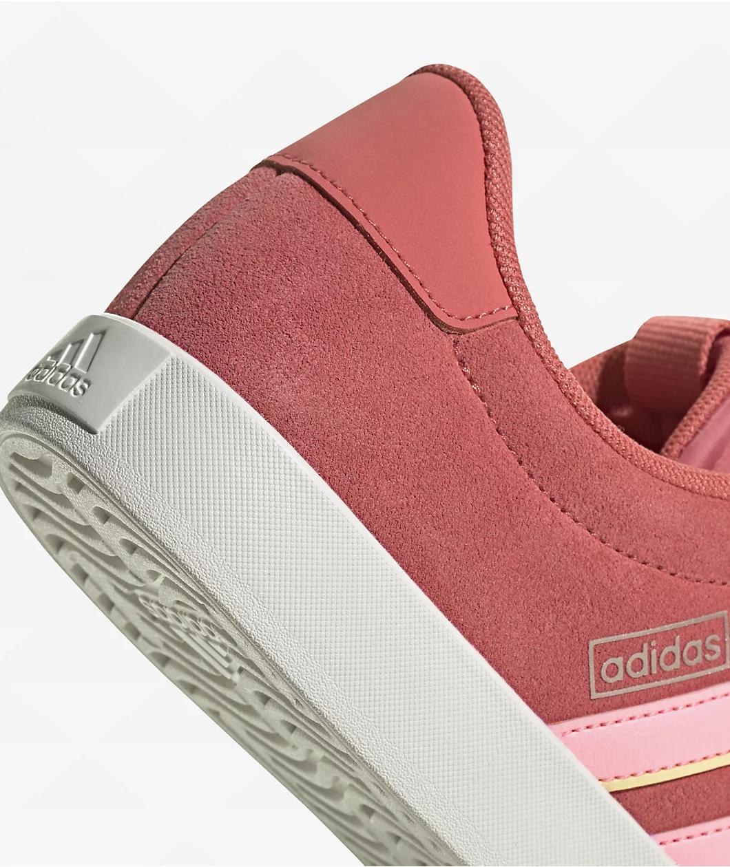 adidas VL Court 3.0 Red, Pink Shoes Product Image