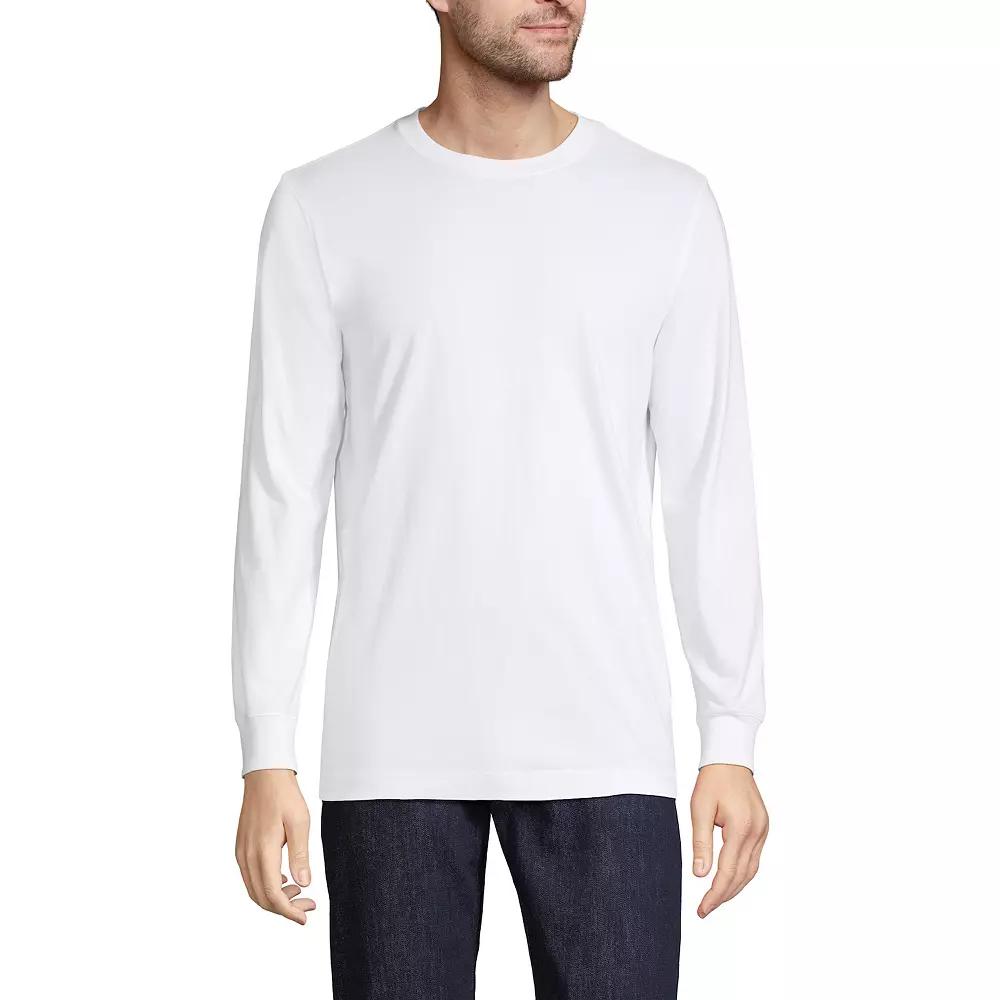 Big & Tall Lands' End Super Tee, Men's,  Product Image