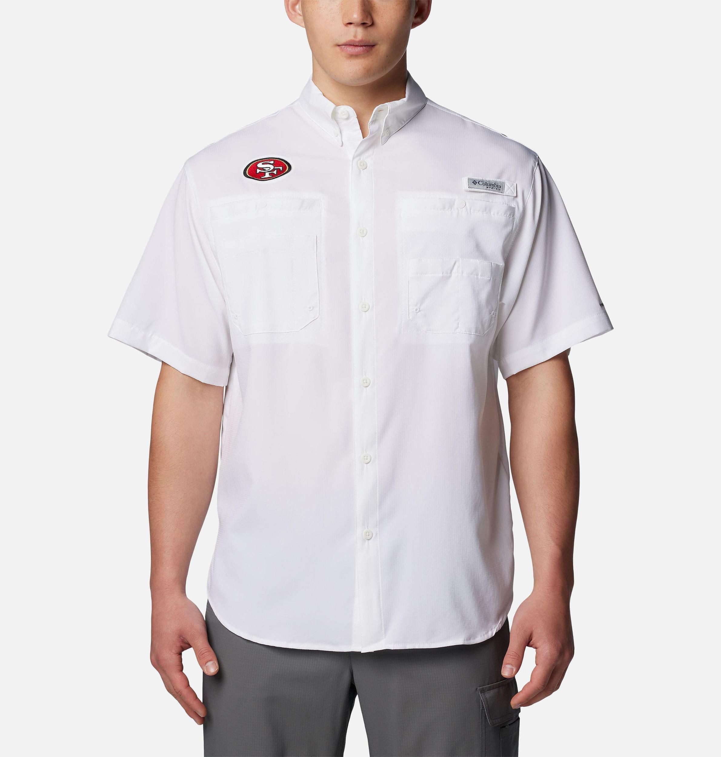 Columbia Mens PFG Tamiami Short Sleeve Shirt - San Francisco 49ers- Product Image