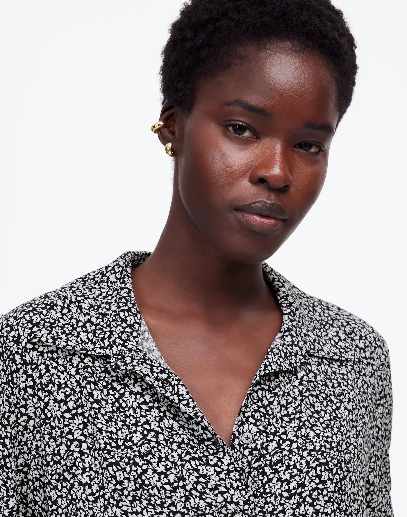 Tie-Waist Tiered Midi Dress Product Image