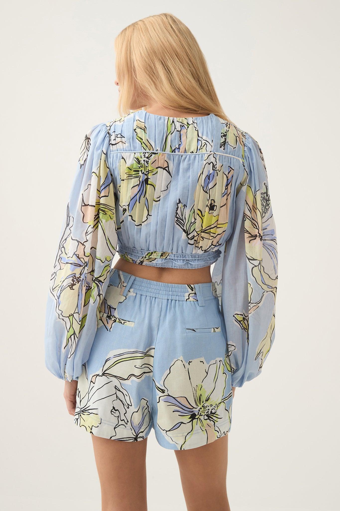 Romantica Voile Crop Top Product Image