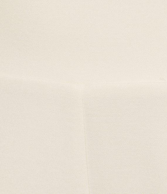 Jude Connally Martina Ponte Knit Wide Leg Split Front Hem Pull-On Pants Product Image