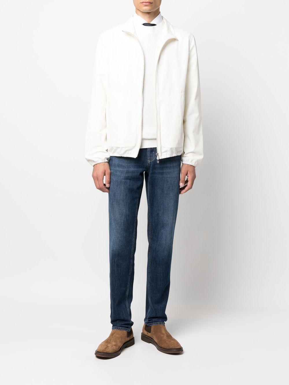 funnel-neck cotton jacket Product Image