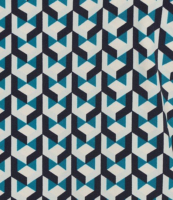 Calvin Klein Faux Denim 3/4 Sleeve Jacket Product Image