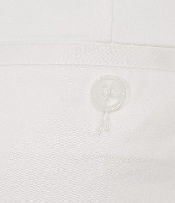 Murano Alex Slim Fit Sateen Suit Separates White Dress Pants Product Image