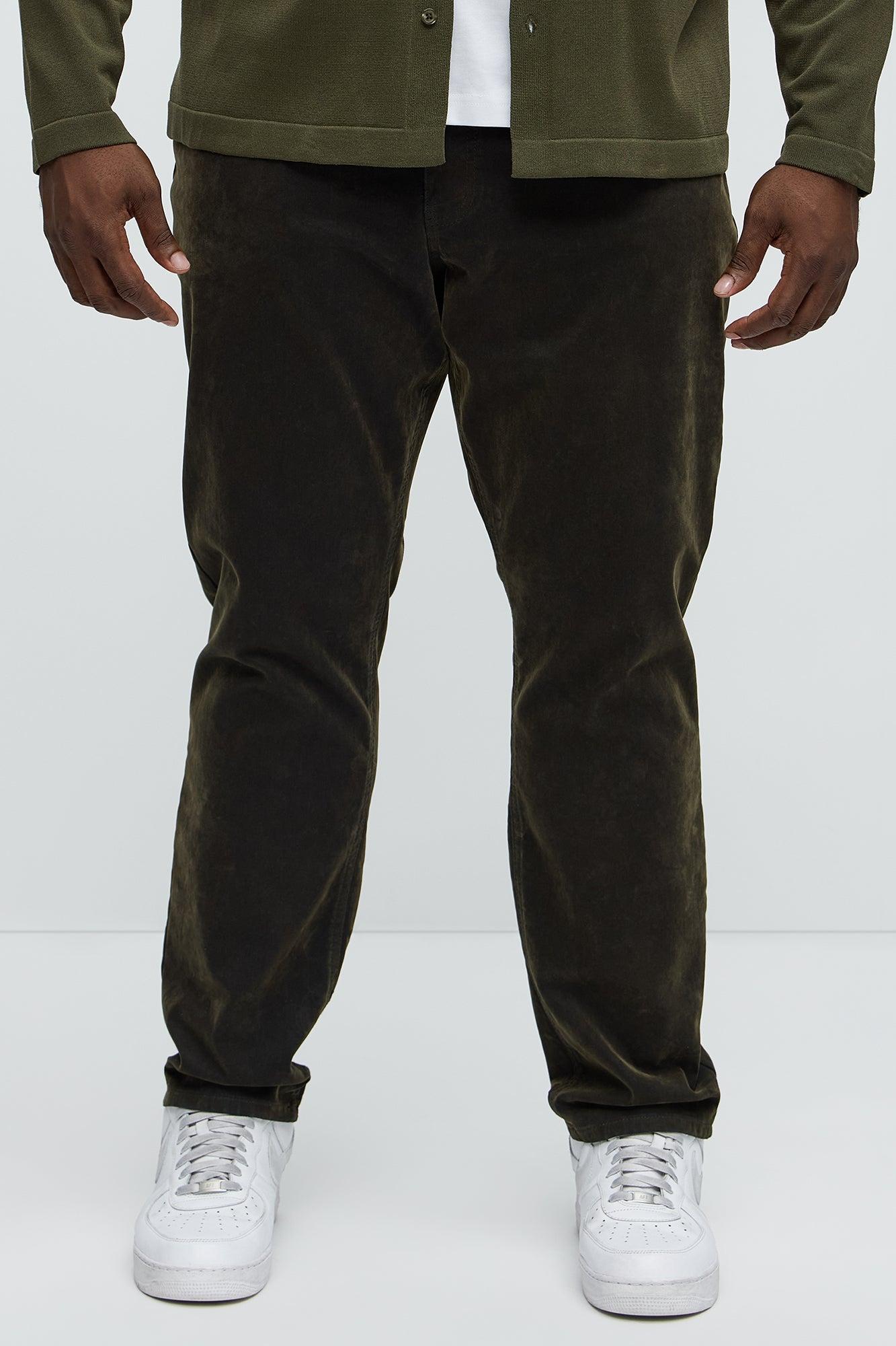 What The Flock Slim Jeans - Olive Product Image