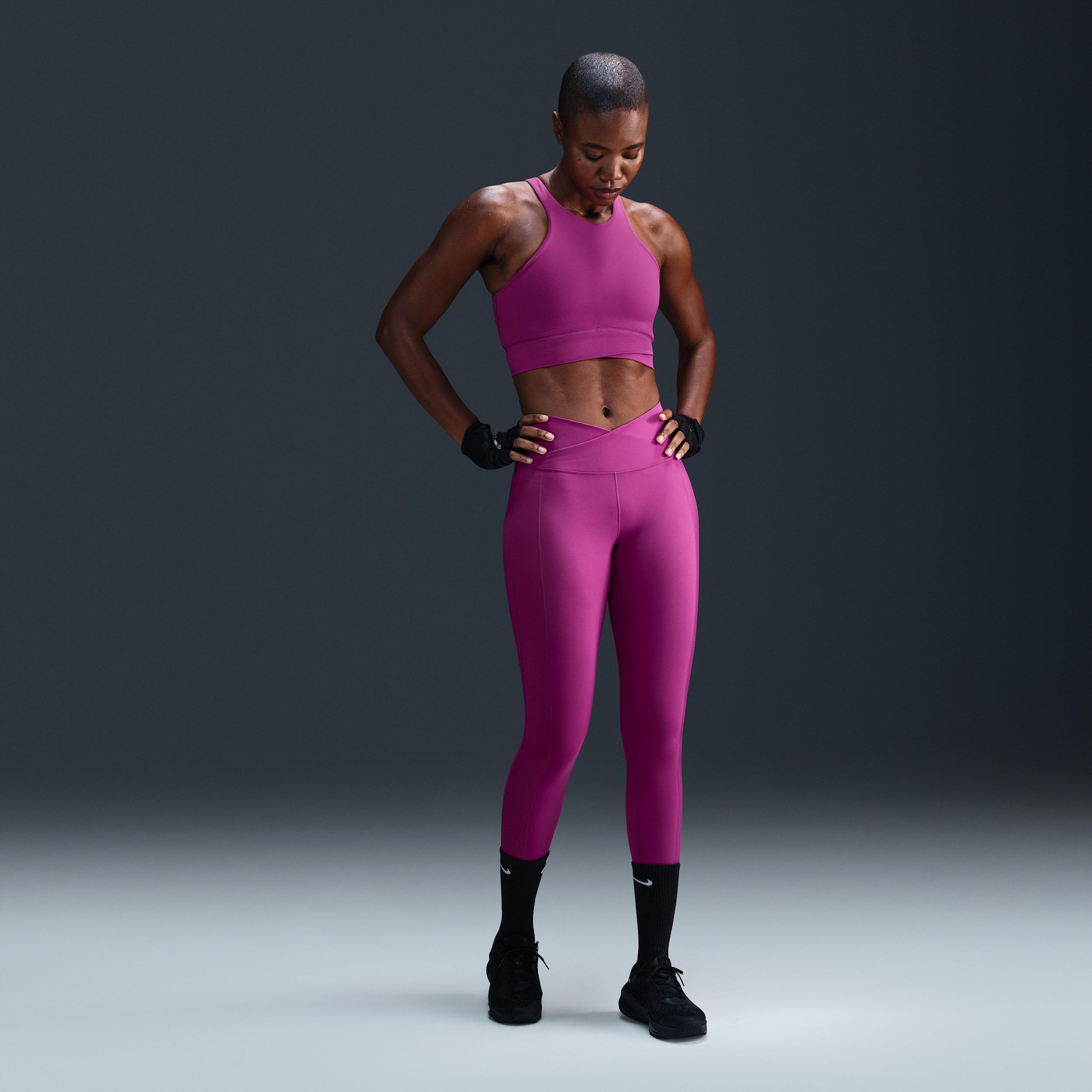 Nike Womens One Wrap High-Waisted 7/8 Leggings | FV7857-518 Product Image