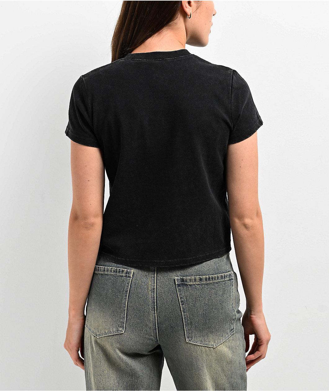 Ninth Hall Fundamentals Futura Caviar Mineral Wash Relaxed T-Shirt Product Image