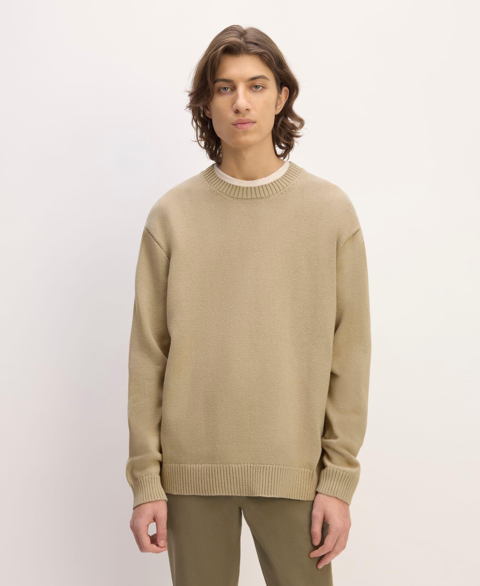 Mens Classic Sweater in Everyday Cotton by Everlane Product Image