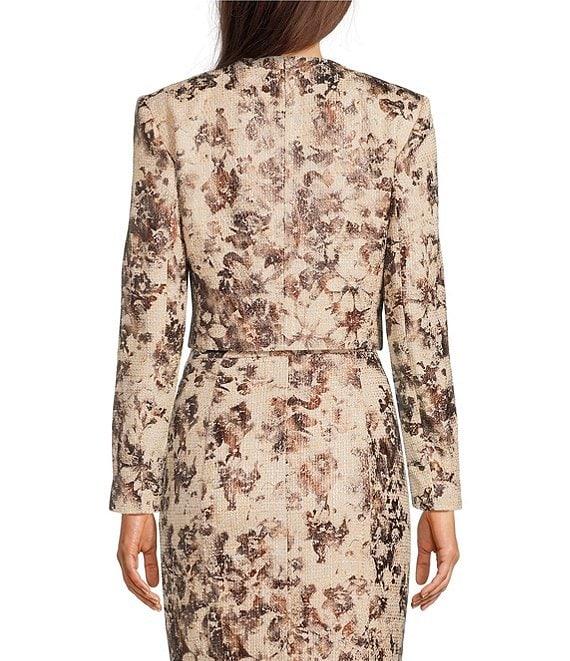 Muse by Marchesa Coordinating Rhodes Foil Tweed Skirt Product Image