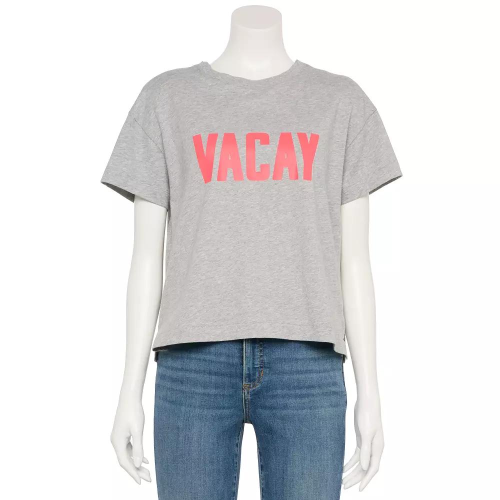 Women's Sonoma Goods For Life® Adaptive Boxy T-Shirt,  Product Image