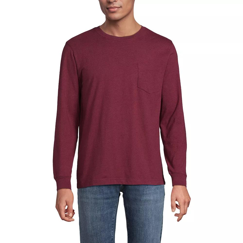 Men's Lands' End Super-T Pocket Tee,  Product Image
