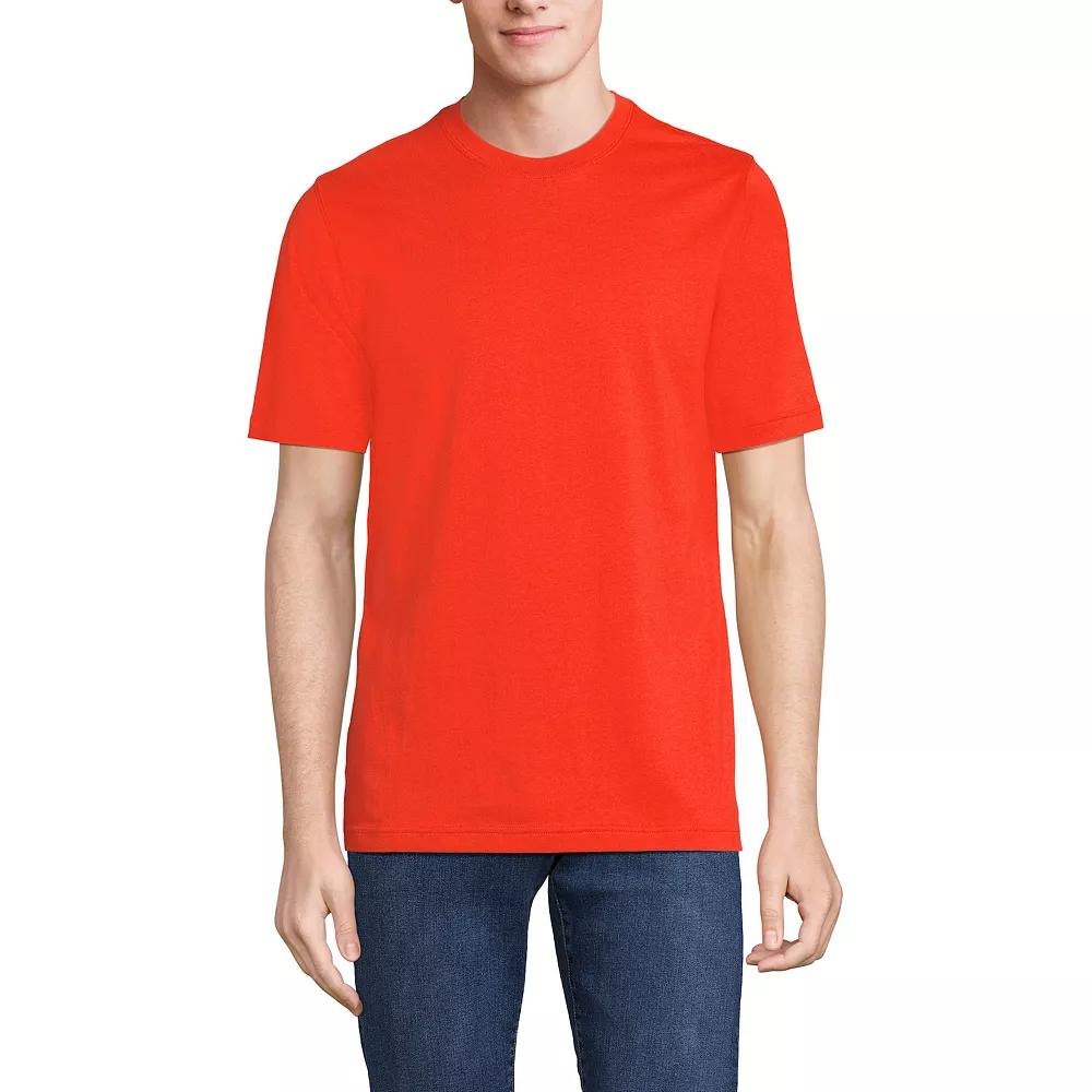 Men's Lands' End Super-T Short Sleeve T-Shirt,  Product Image