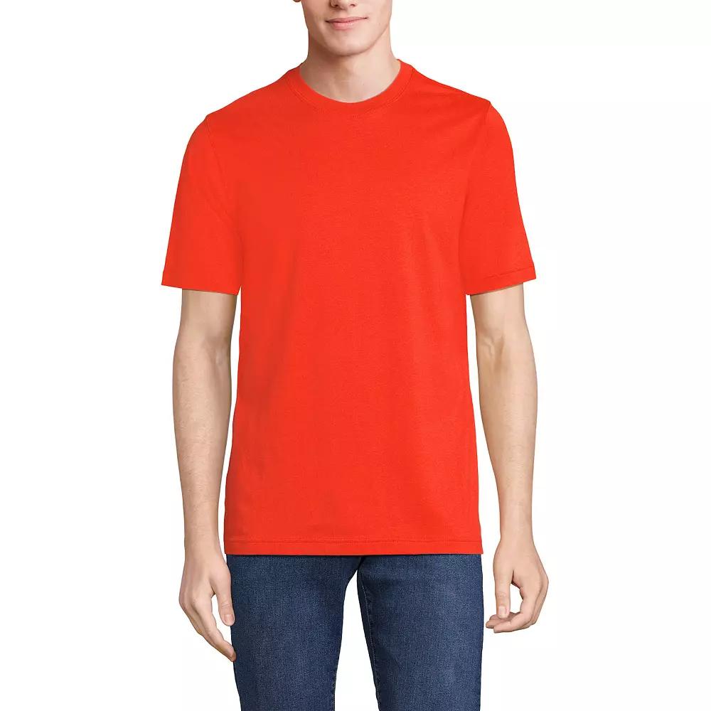 Men's Lands' End Super-T Short Sleeve T-Shirt,  Product Image