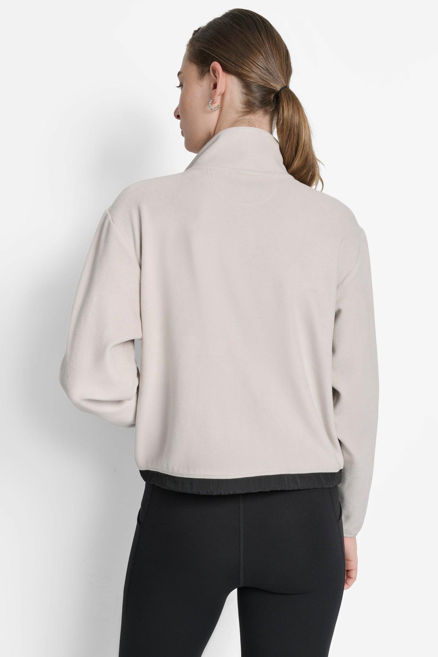 LOGO EMBROIDERED FLEECE JACKET Product Image