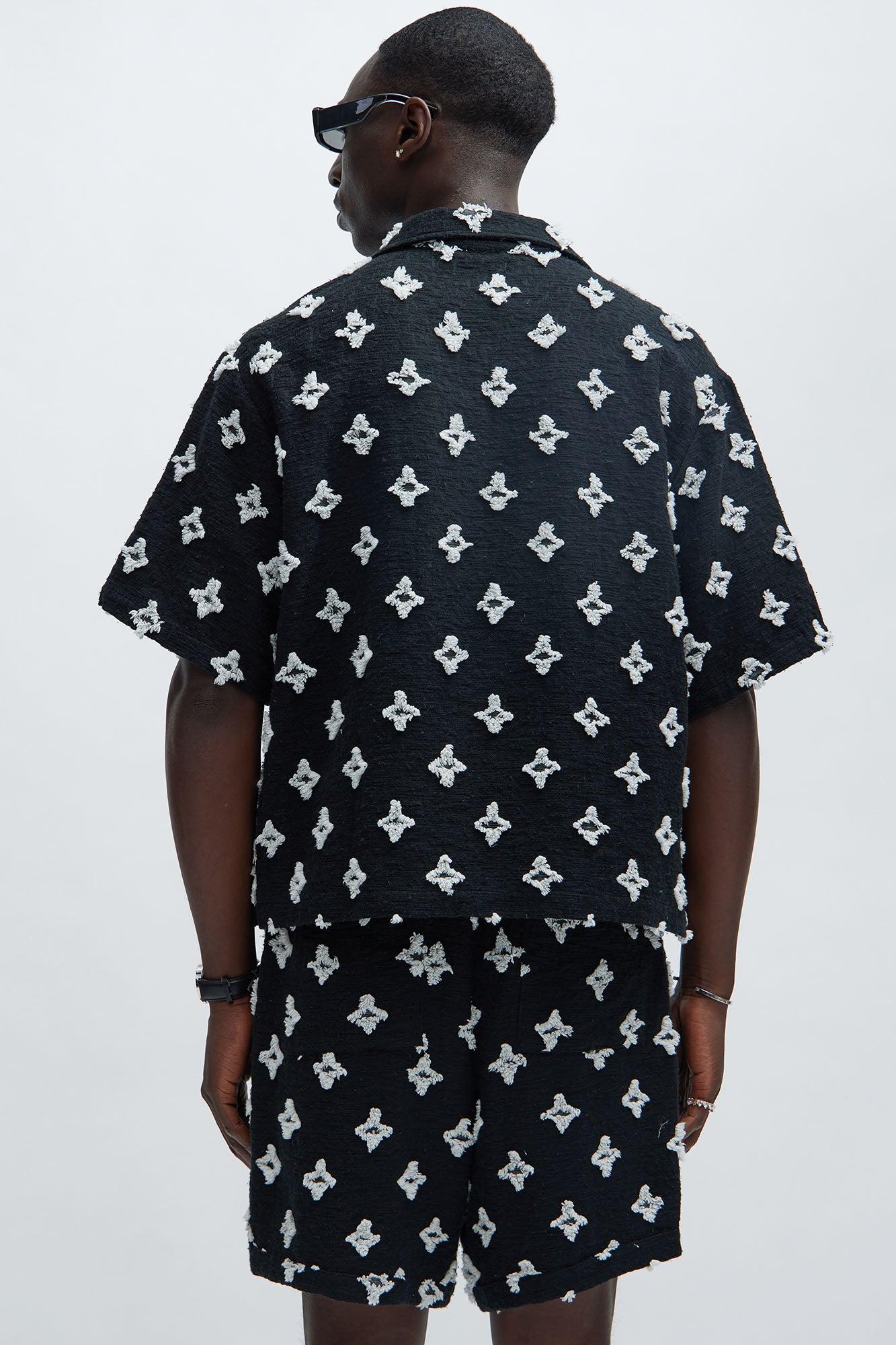 Cropped Starlet Shirt - Black Product Image