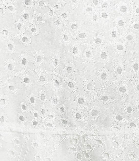 Evolutionary Eyelet Midi Skirt Product Image