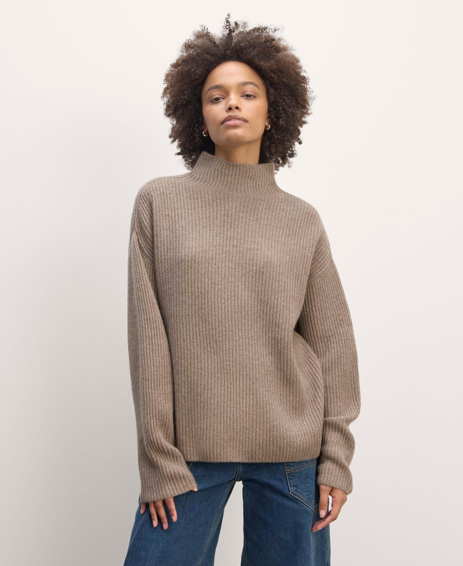 Womens Fisherman Turtleneck in Wool Cashmere Sweater by Everlane Product Image